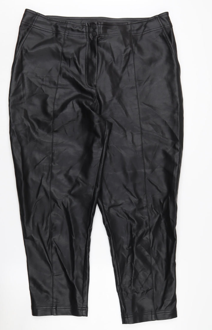 Oliver Bonas Women's Black Trousers Size 14
