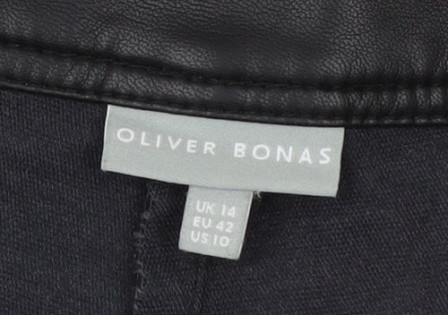 Oliver Bonas Women's Black Trousers Size 14