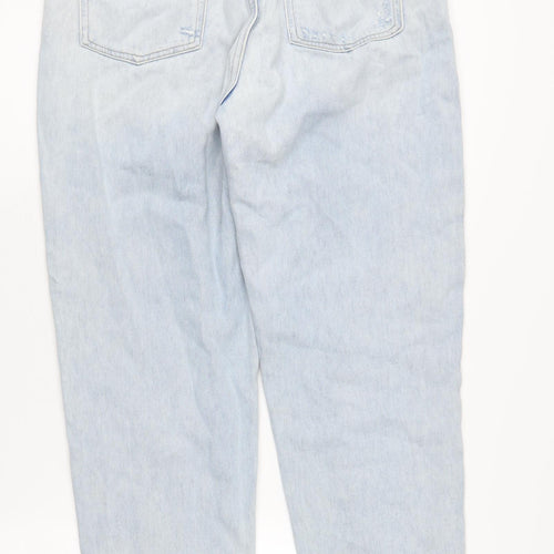 Tommy Jeans Women's Blue Mom Jeans Size 16 Distressed