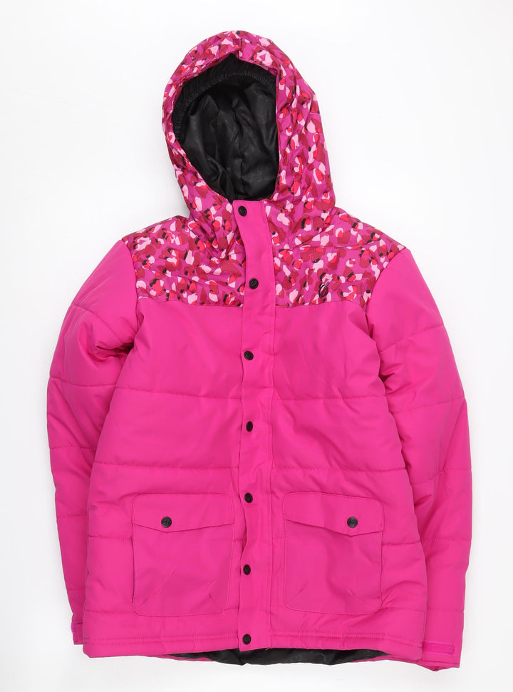 Dare2b Girls Pink Hooded Puffer Jacket 13 Years