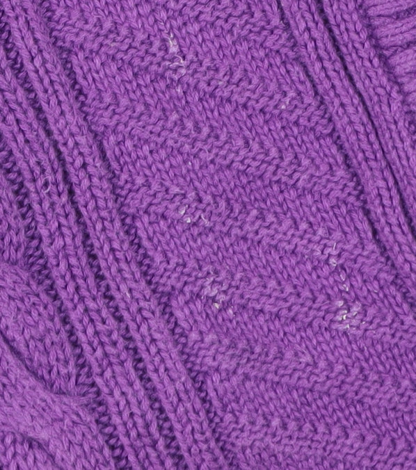 Isle Essentials Women's Purple Cardigan Medium