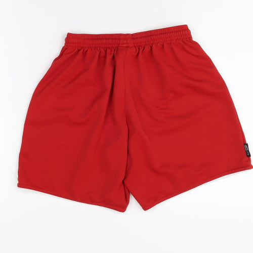 Adidas Men's Red Athletic Shorts - Size S