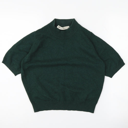 Jonelle Collection Women's Green High Neck Jumper Size 10