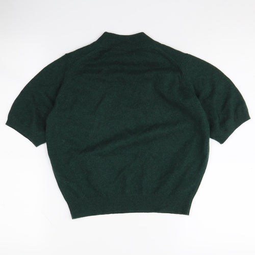 Jonelle Collection Women's Green High Neck Jumper Size 10