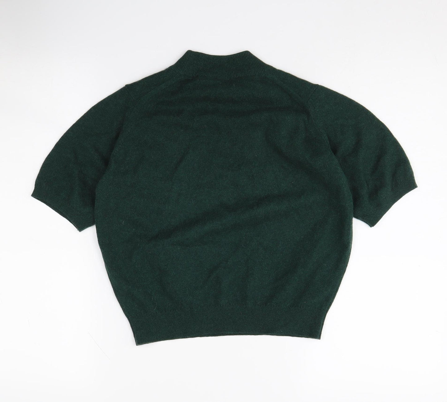 Jonelle Collection Women's Green High Neck Jumper Size 10