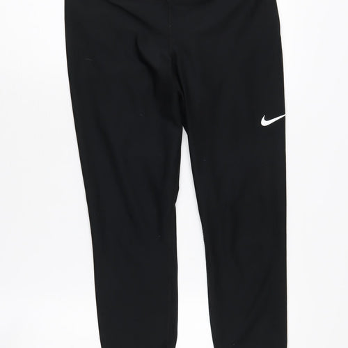 Nike Women's Black Medium Leggings for Gym & Running
