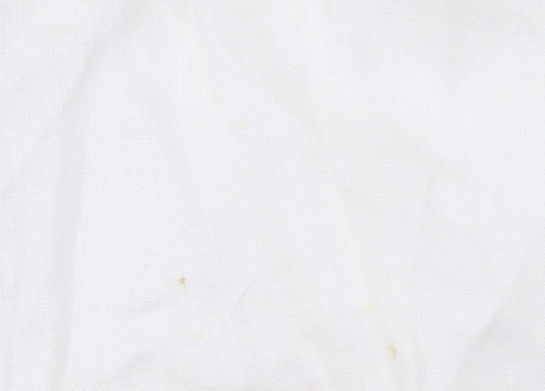 Joules Women's White Button-Up Shirt, Size 12, Long Sleeve