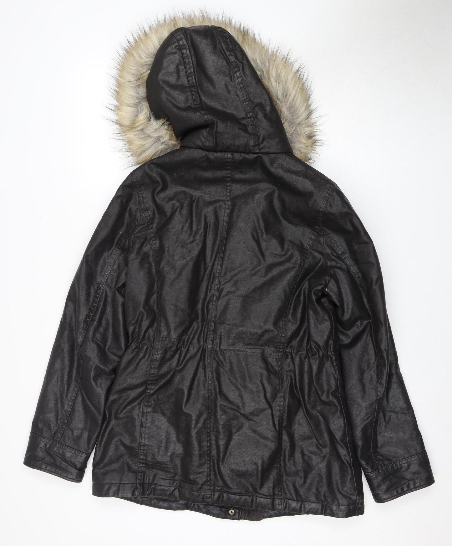 Marks and Spencer Women’s Black Parka Jacket Size 8