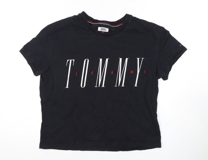 Tommy Jeans Women's Black S T-Shirt