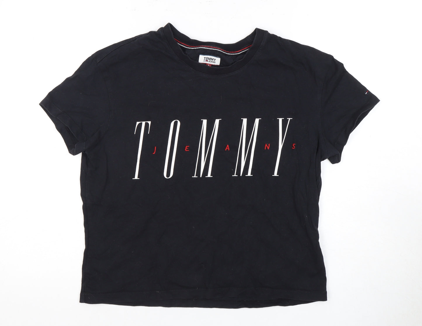 Tommy Jeans Women's Black S T-Shirt