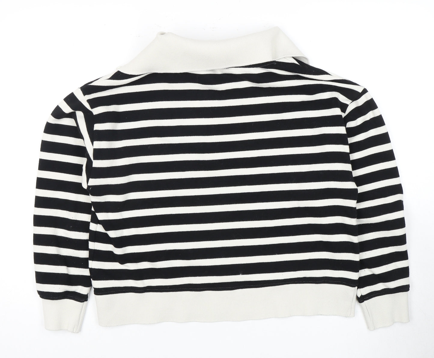 Marks and Spencer Women's Striped Full Zip Sweater