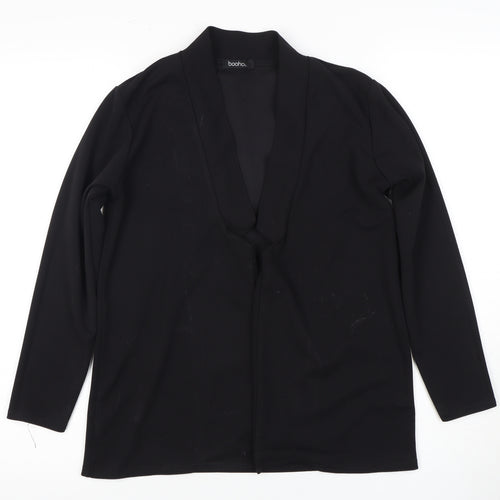 Boohoo Women's Black Blazer Jacket Size 6