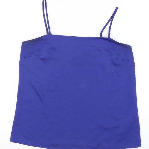 Warehouse Women's Blue Camisole Tank Top Size 10