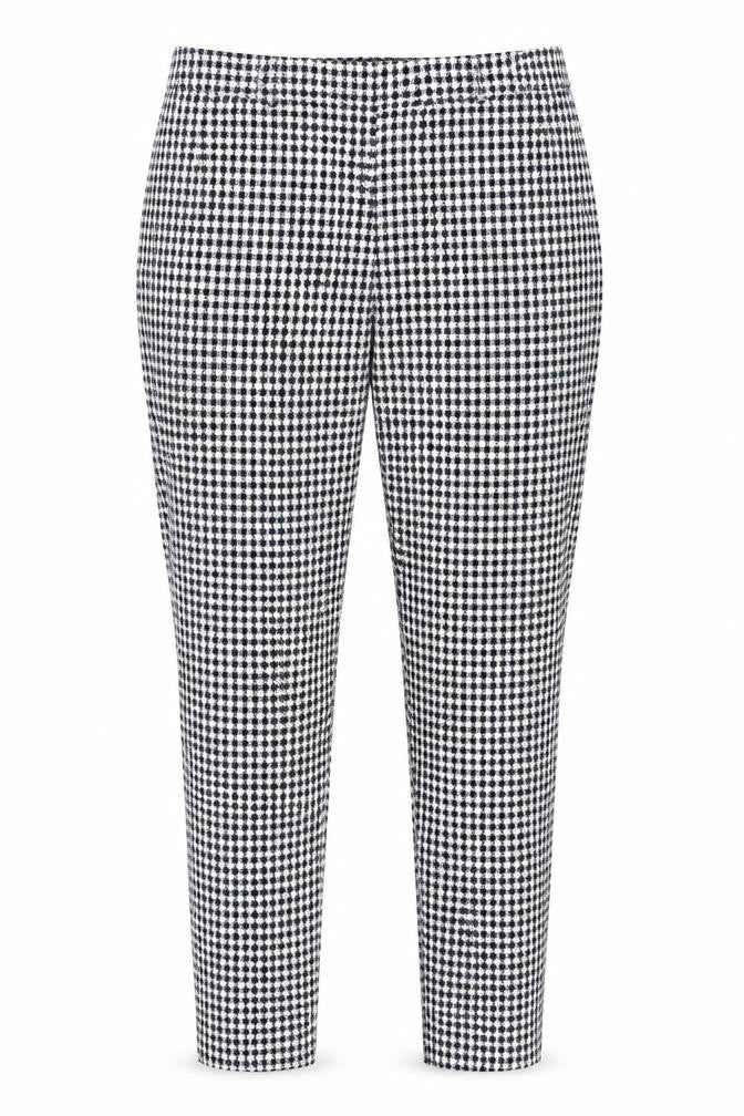 Front view of Dorothy Perkins Women's Multicoloured Check Trousers