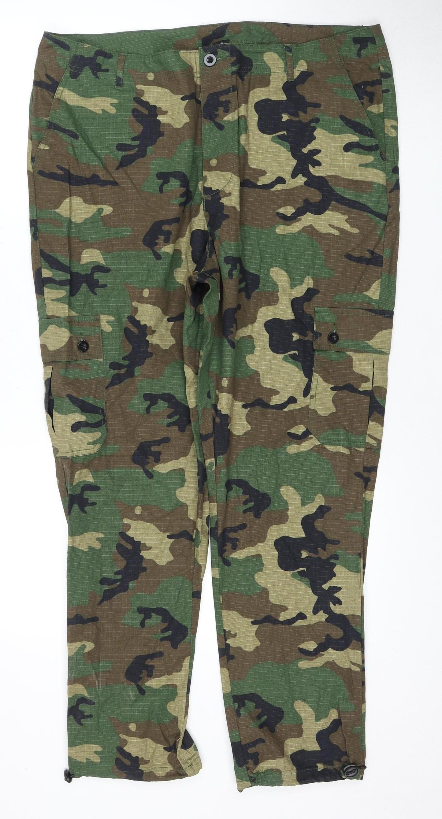 ASOS Men's Camouflage Cargo Trousers XL Multicoloured