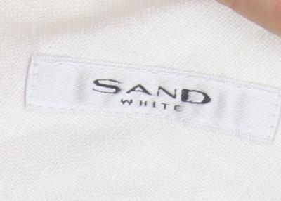 Sand Women's White Linen Trousers - Size 10