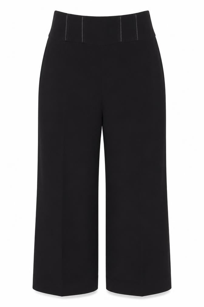 Front view of Marks & Spencer Black Dress Pants, size 12, Women's