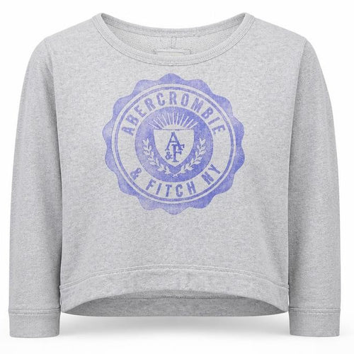 Abercrombie & Fitch Women's Logo Pullover Sweatshirt S