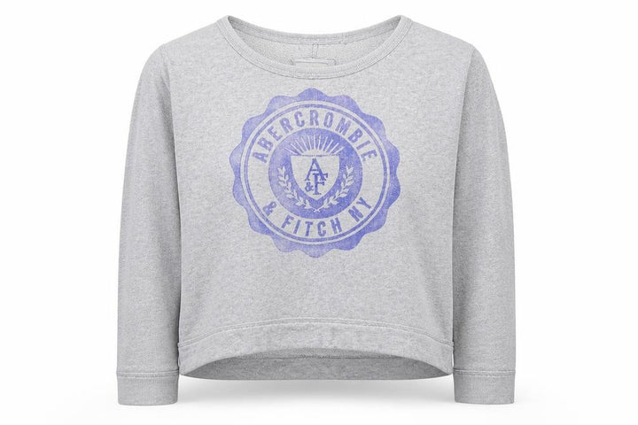 Abercrombie & Fitch Women's Logo Pullover Sweatshirt S