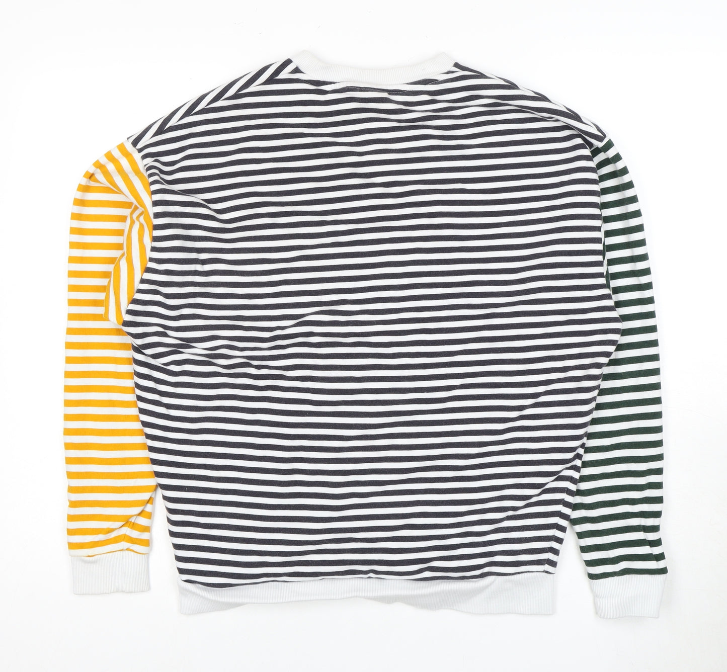 ASOS Men’s Multicoloured Striped Pullover Sweatshirt XS