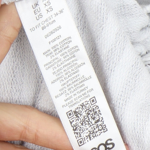 ASOS Men’s Multicoloured Striped Pullover Sweatshirt XS