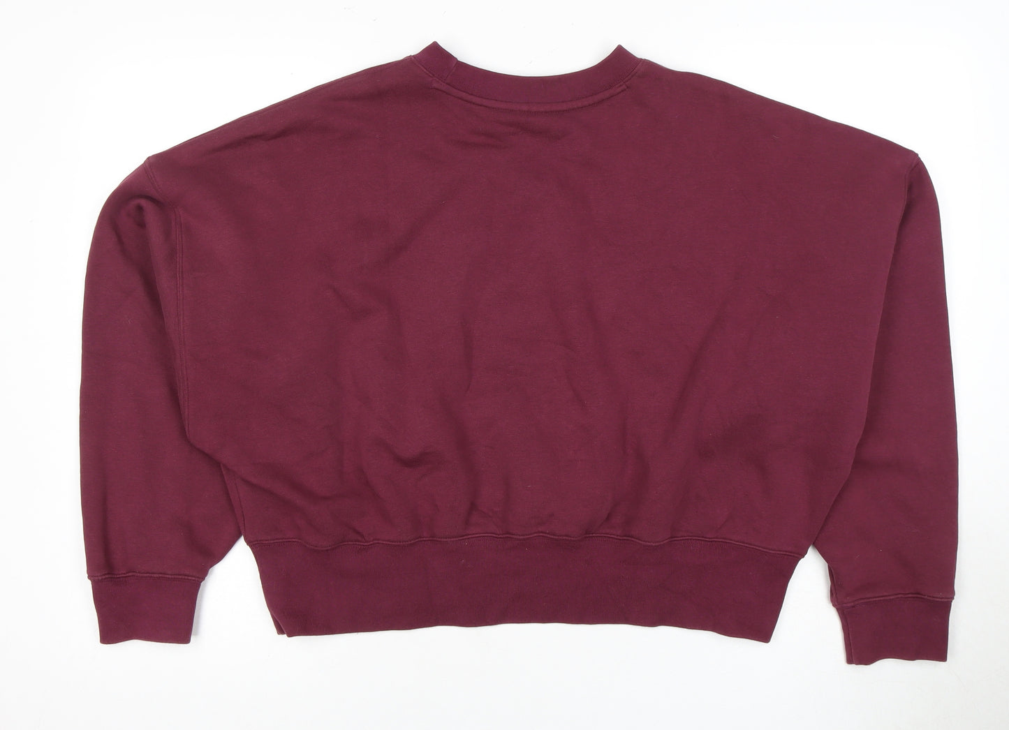 Adidas Women's Purple Crew Neck Sweatshirt Size 10