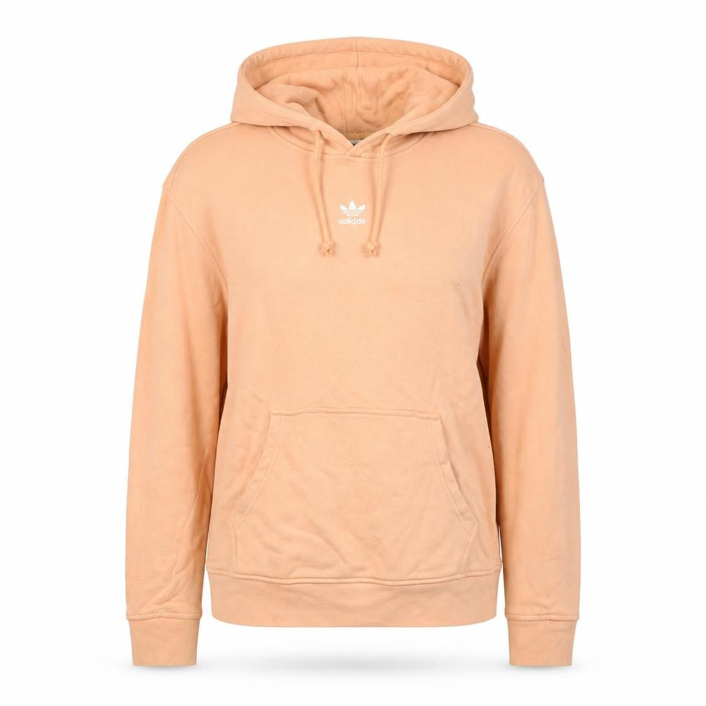 Front view of Adidas Women's Peach Pullover Hoodie, size 8