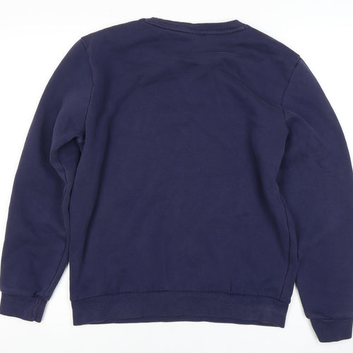 Puma Unisex Adults Blue Sweatshirt, Size S, Crew Neck