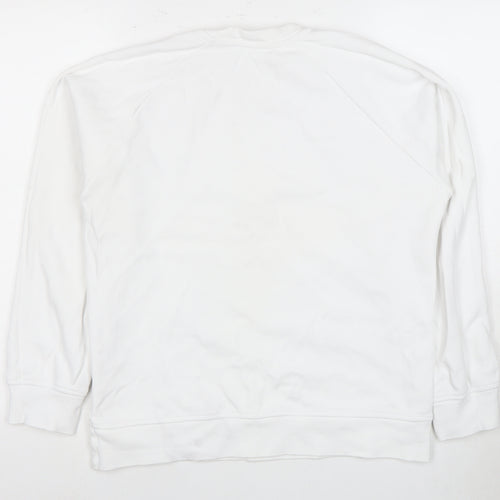 United Colors of Benetton Men’s White Pullover Sweatshirt S