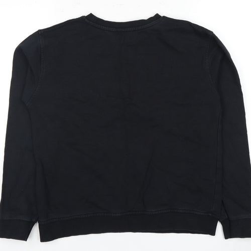 Oasis Women's Black Pullover Sweatshirt, Size S