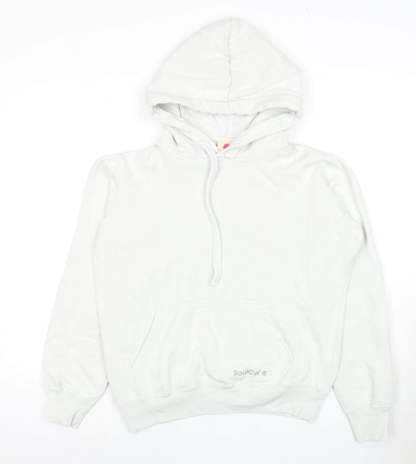 SoulCal Women's White Pullover Hoodie Size 14