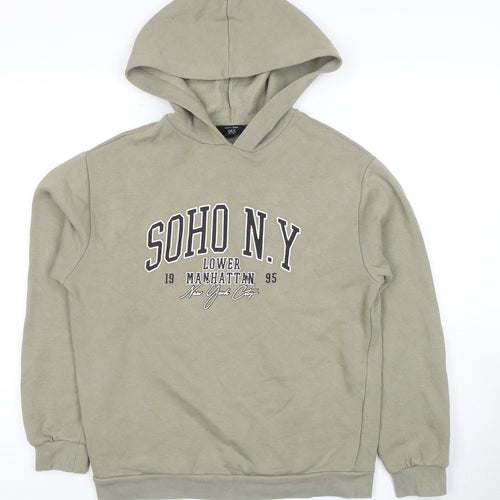 New Look Boys Grey Pullover Hoodie 12-13 Years