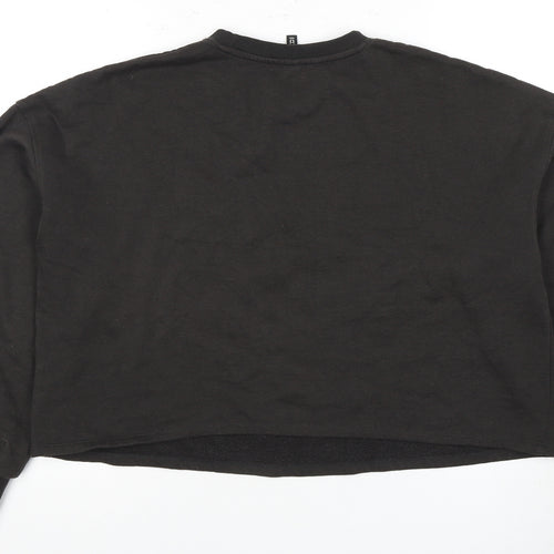 H&M Unisex Black Tiger Print Sweatshirt, Size L