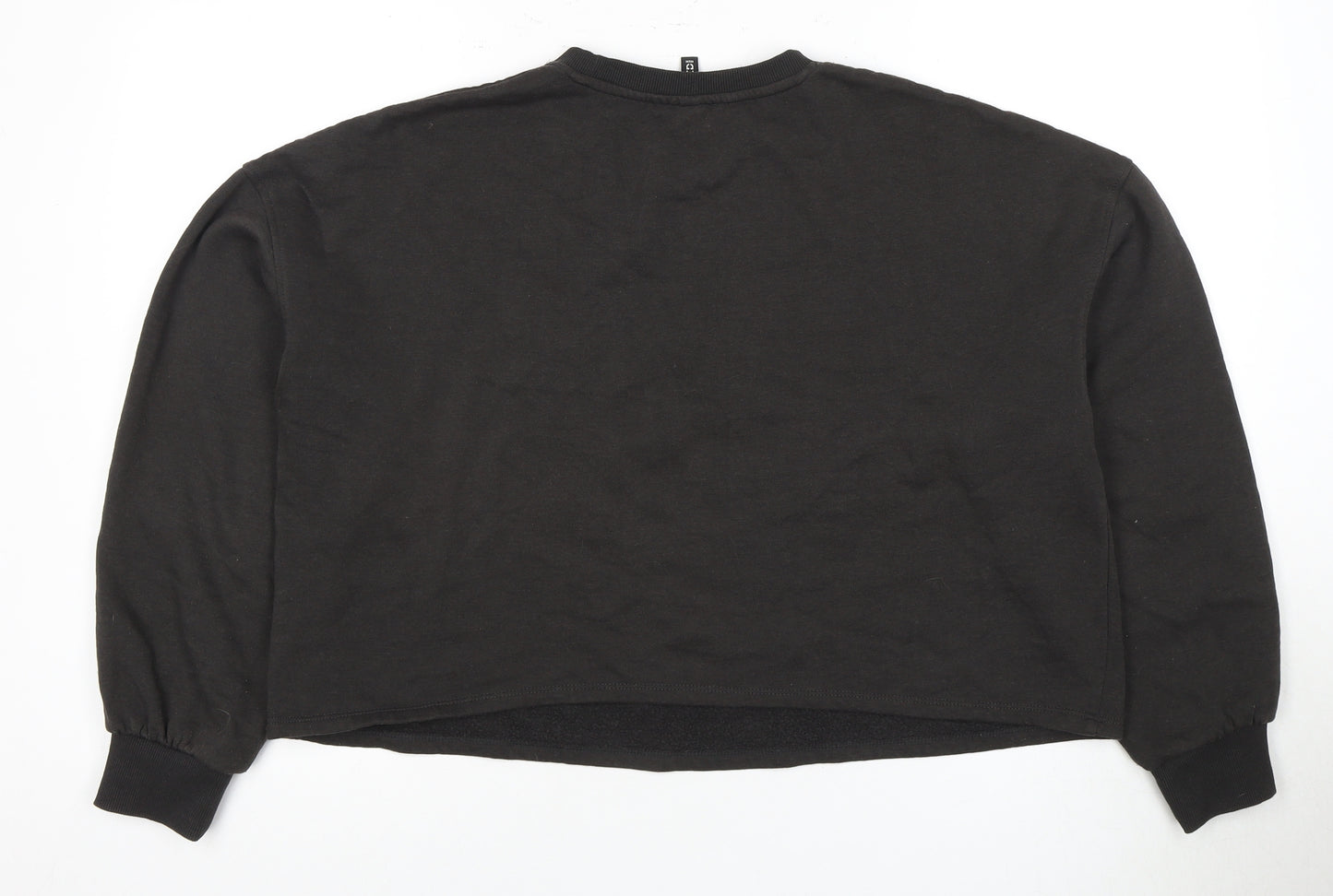 H&M Unisex Black Tiger Print Sweatshirt, Size L