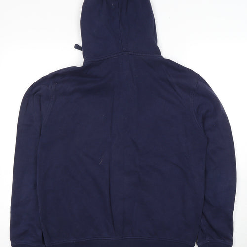 GAP Men's Blue Full Zip Hoodie M