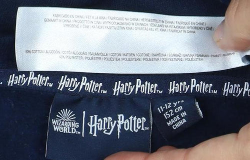Harry Potter Girls Blue Sweatshirt 11-12 Years Pullover
