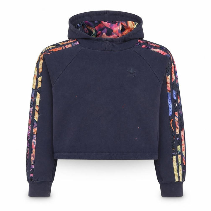 Adidas Unisex Kids Blue Pullover Hoodie 12-13Y