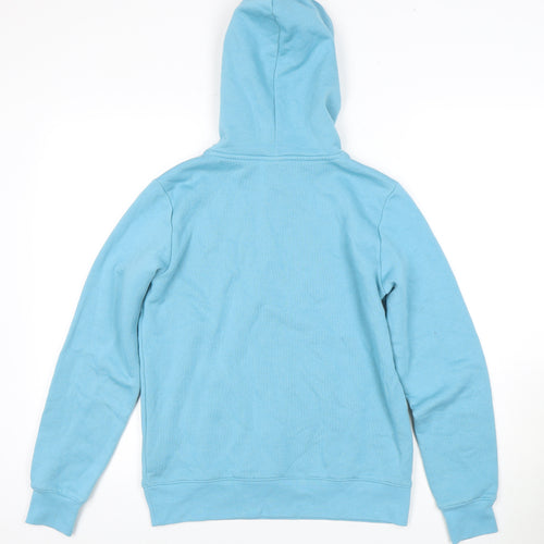 Champion Blue Unisex Hoodie Small Pullover