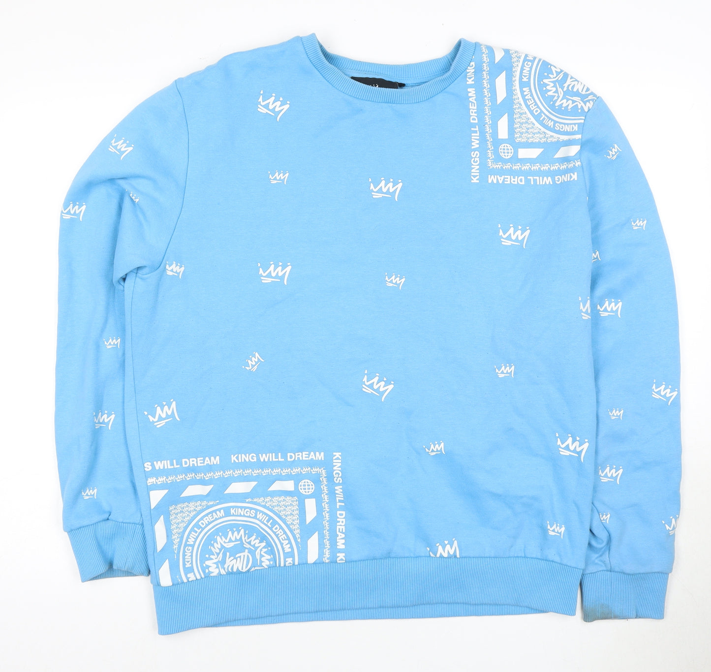 Kings Will Dream Men's Blue 2XL Pullover Sweatshirt