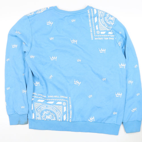 Kings Will Dream Men's Blue 2XL Pullover Sweatshirt