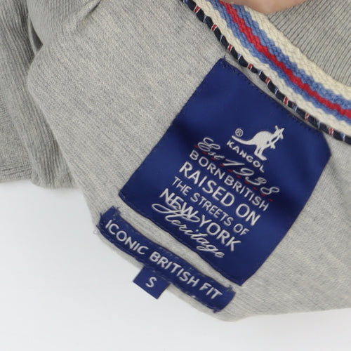 Kangol Boys Grey Polo Shirt, S, Casual Short Sleeve Logo