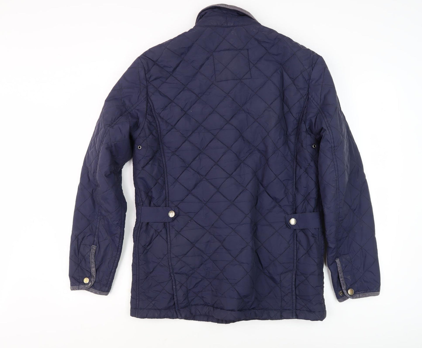 Hawick Men's Blue Quilted Jacket S Casual Style