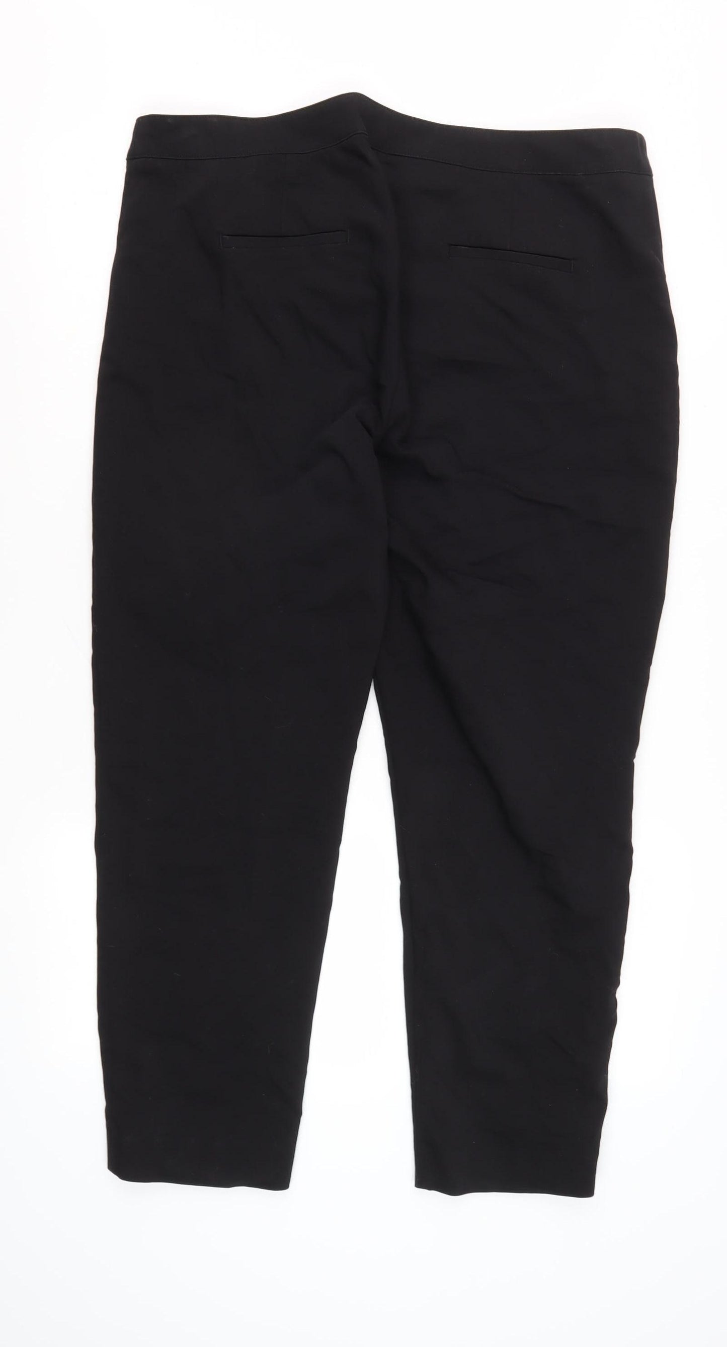 Phase Eight Women's Black Straight Trousers Size 18