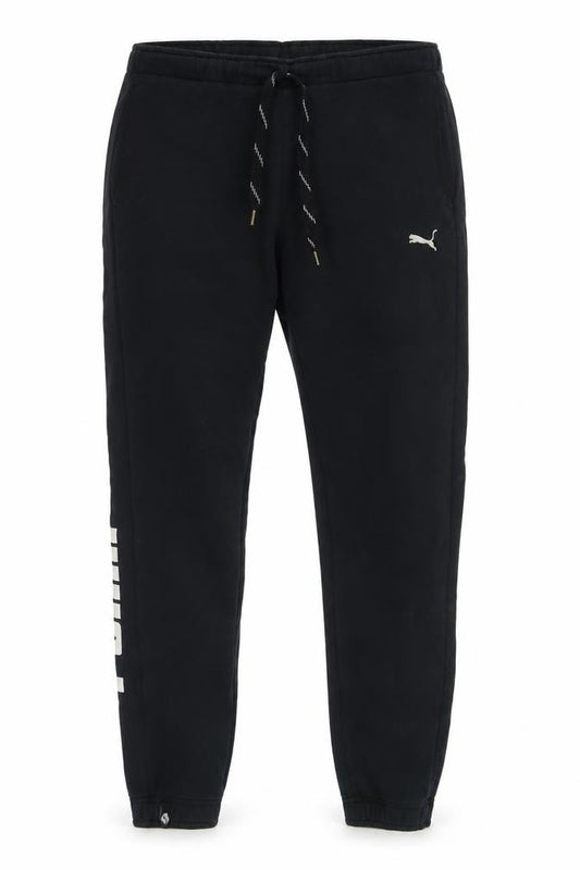 Front view of Puma Men's Black Jogger Trousers -, size S