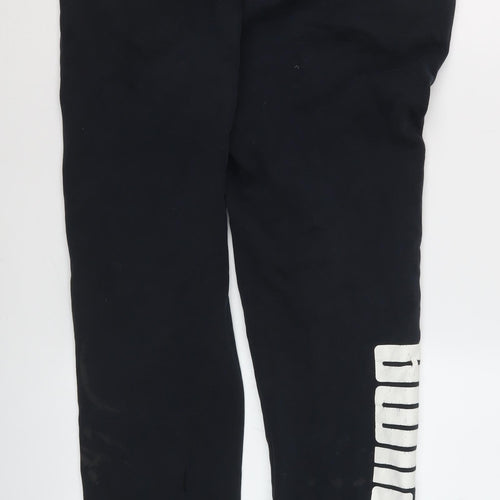 Puma Men's Black Jogger Trousers - Size S