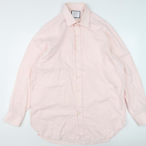 Charles Tyrwhitt Men’s Pink Classic Fit Dress Shirt