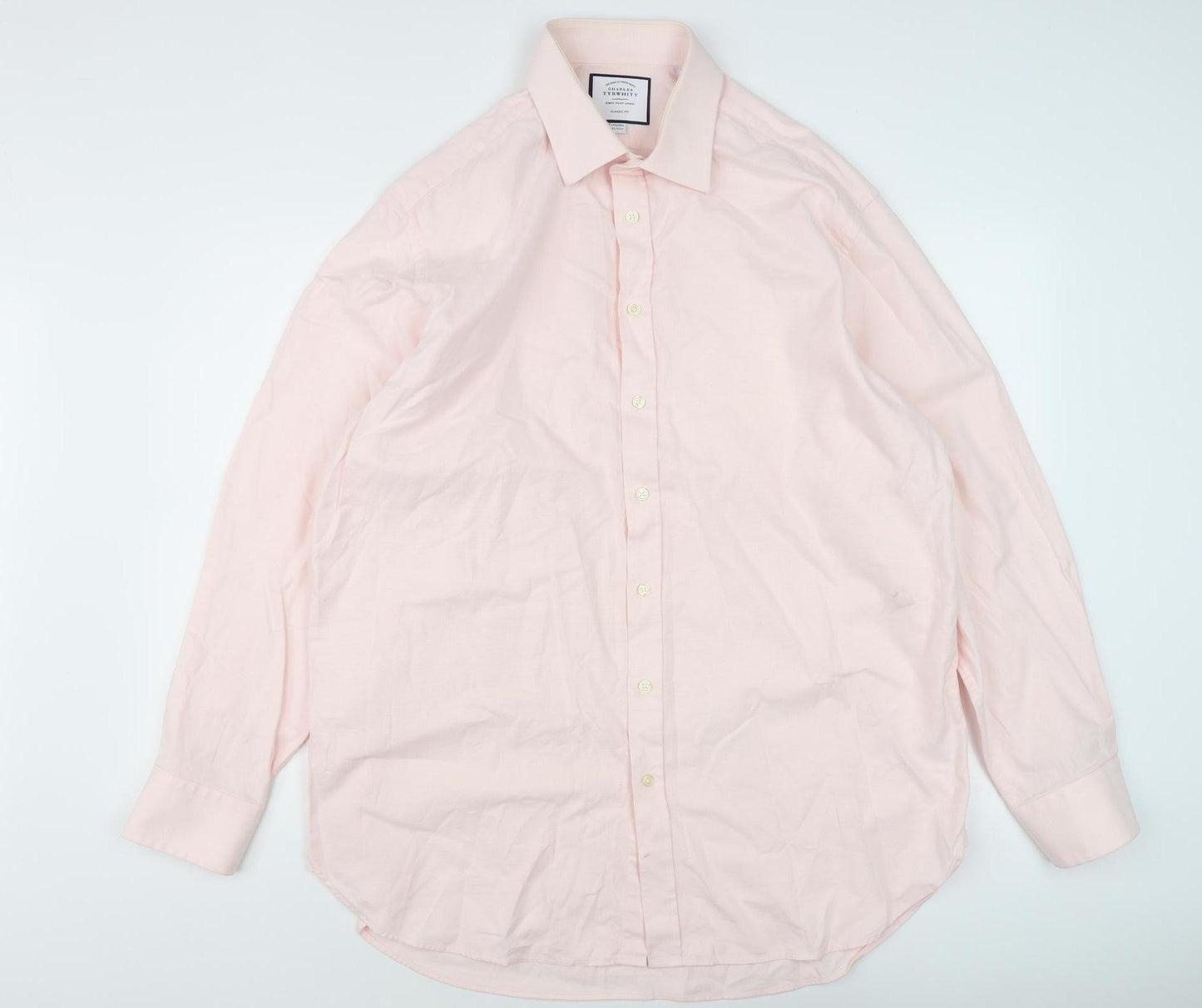 Charles Tyrwhitt Men’s Pink Classic Fit Dress Shirt