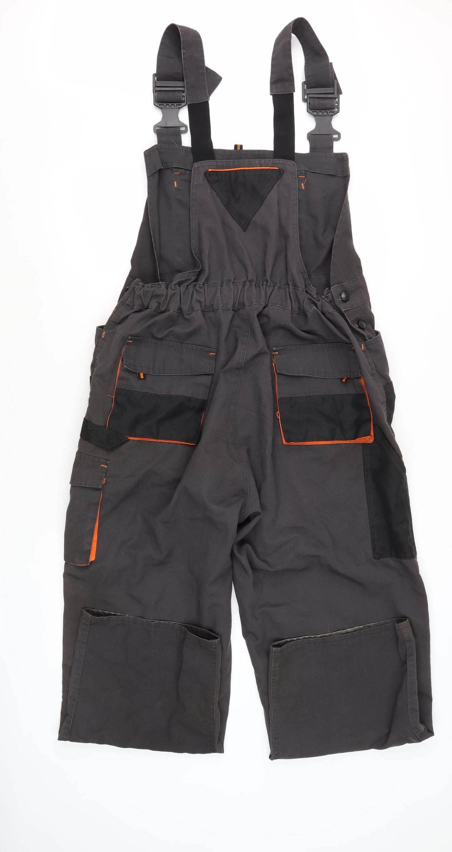 Urgent Men's Black Dungarees Workwear Trousers Size 58