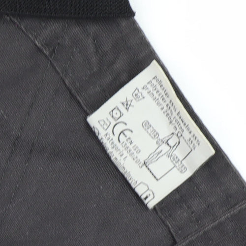 Urgent Men's Black Dungarees Workwear Trousers Size 58