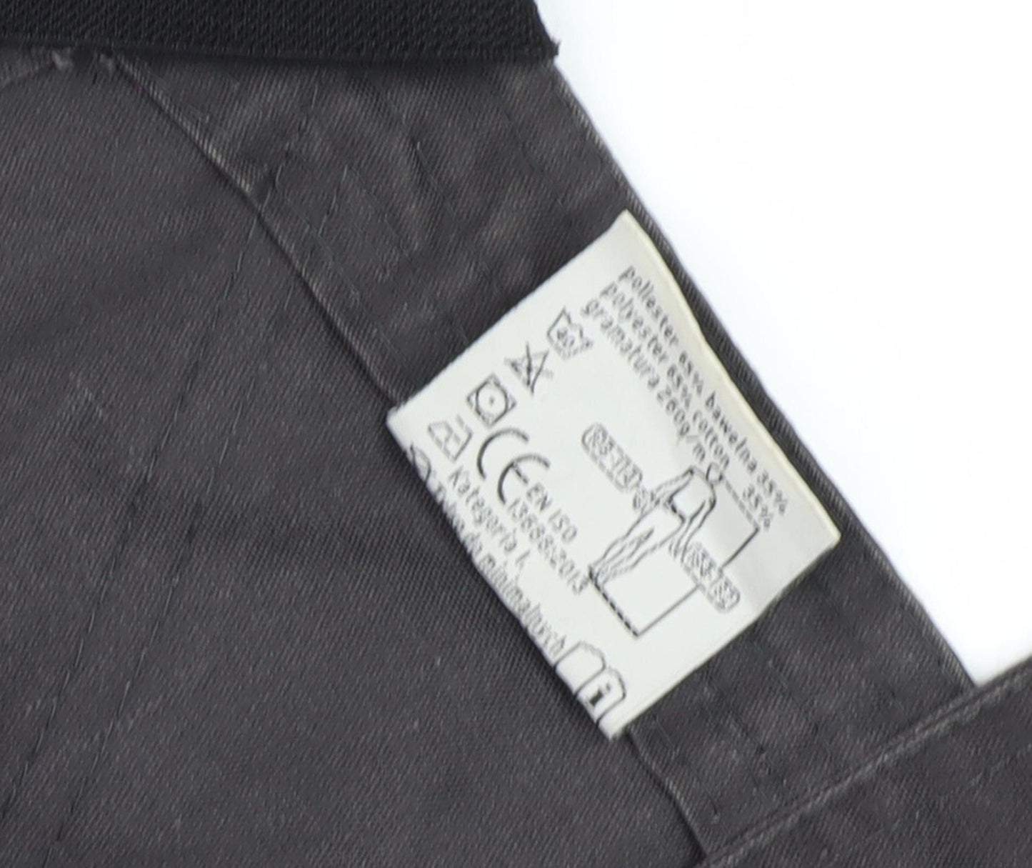 Urgent Men's Black Dungarees Workwear Trousers Size 58